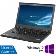 Laptop Lenovo ThinkPad T430, Intel Core i5-3320M 2.60GHz, 4GB DDR3, 120GB SSD, 14 Inch, Webcam + Windows 10 Pro