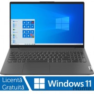 Laptop Nou Lenovo IdeaPad 5 15ITL05, Intel Core i7-1165G7 1.20-4.70GHz, 8GB DDR4, 256GB SSD, 15.6 Inch Full HD, Windows 11 Home, Graphite Gray